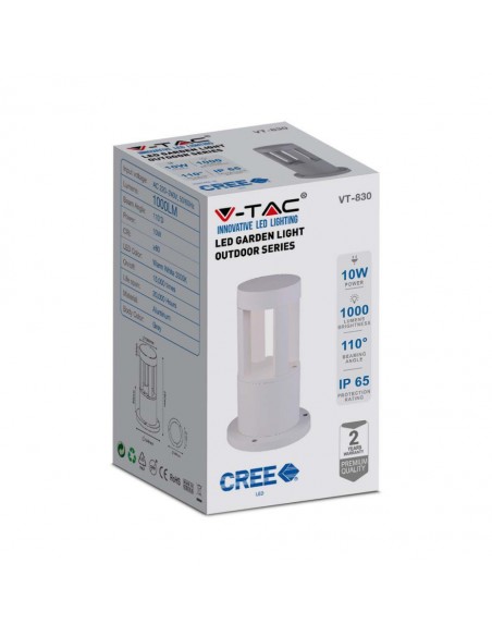 128317-Lampada LED da Giardino Fissaggio a Terra LED COB  Colore Bianco hcm  -2