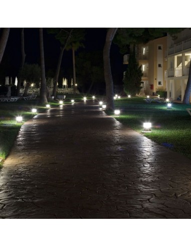 128317-Lampada LED da Giardino Fissaggio a Terra LED COB  Colore Bianco hcm  -4