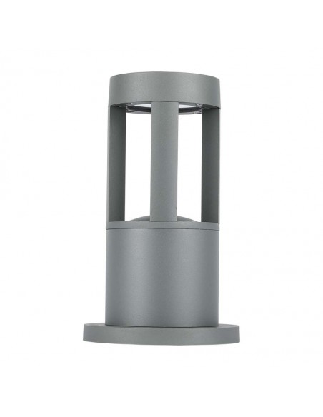 Lampada LED da Giardino Fissaggio a Terra LED COB 10W Grigio h:25cm 6400K IP65
