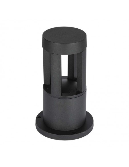 Lampada LED da Giardino Fissaggio a Terra LED COB 10W Nero h:25cm 6400K IP65