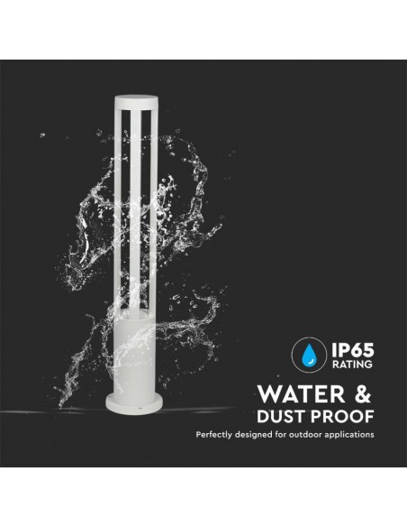 128325-Lampada LED da Giardino Fissaggio a Terra LED COB  Colore Bianco hcm  -7