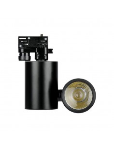 1303-Faretto LED da Binario  Colore Nero  CRI-1