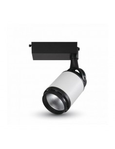 1337-Faretto LED da Binario  Colore Nero e Bianco -1