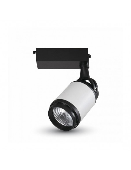 1337-Faretto LED da Binario  Colore Nero e Bianco -1