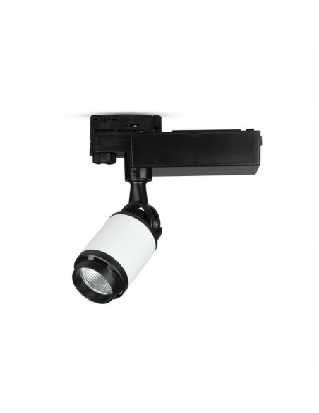 1340-Faretto LED da Binario  Colore Nero e Bianco -5