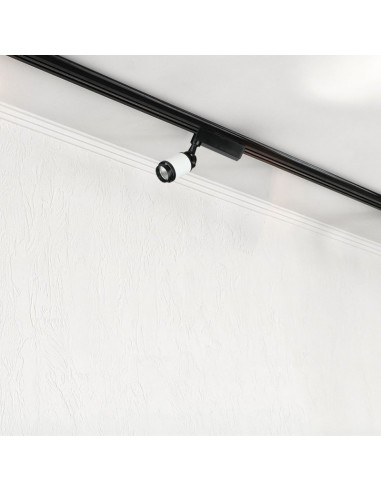 1340-Faretto LED da Binario  Colore Nero e Bianco -6