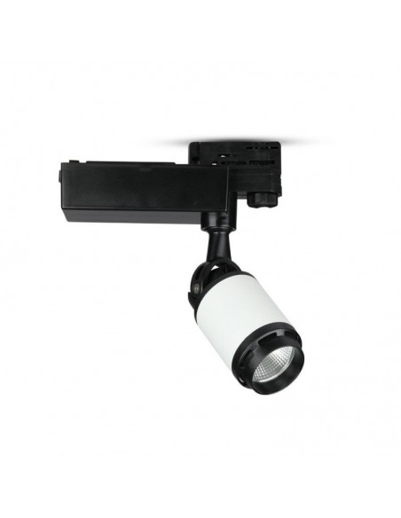 Faretto LED da Binario 35W Nero e Bianco 6000K