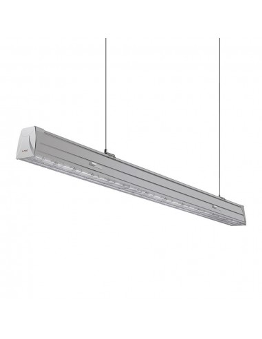 1362-Plafoniera LED Lineare Master  LM/W cm Doppia Lente Asimmetrica  IP Dimmerabile-7