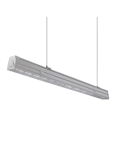 1362-Plafoniera LED Lineare Master  LM/W cm Doppia Lente Asimmetrica  IP Dimmerabile-7