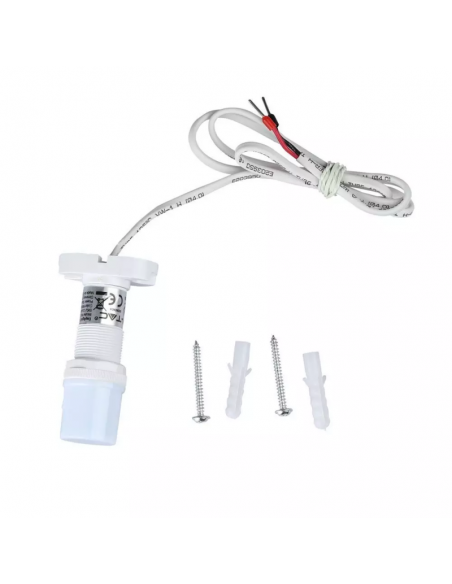 1369-Sensore Crepuscolare per Driver Dimmerabili -V  Colore Bianco IP-7