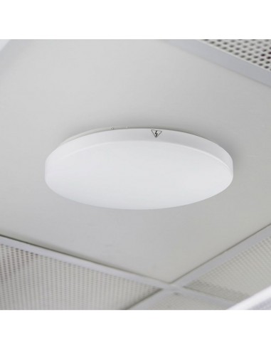 13949-Plafoniera LED Chip Samsung Rotonda  LM/W Colore Bianco  IP-5