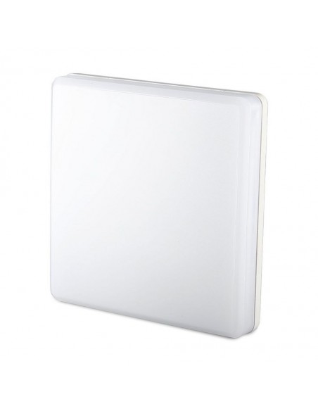 13959-Plafoniera LED Chip Samsung Quadrata  LM/W Colore Bianco  IP-1