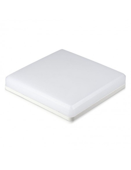 Plafoniera LED Chip Samsung Quadrata 25W 120LM/W Bianco 3000K IP44