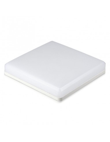 13979-Plafoniera LED Chip Samsung Quadrata  LM/W Colore Bianco  IP-6
