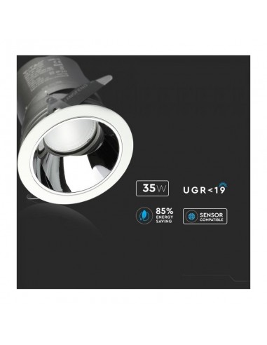 1478-Faro da Incasso LED COB per Hotel  Orientabile di   CRI-6