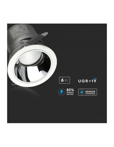 1480-Faro da Incasso LED COB per Hotel  Orientabile di   CRI-6