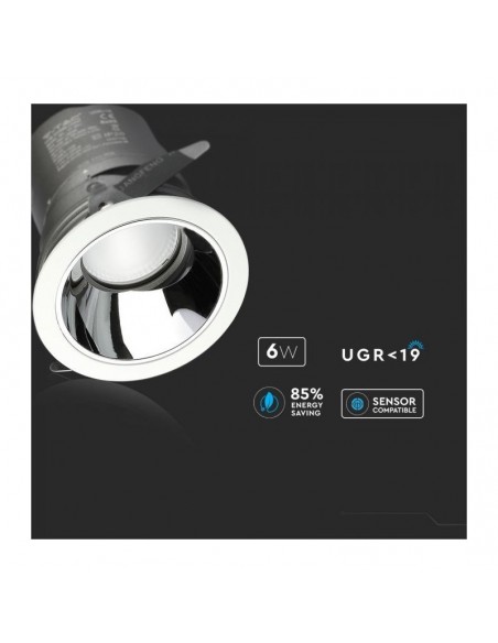 1480-Faro da Incasso LED COB per Hotel  Orientabile di   CRI-6