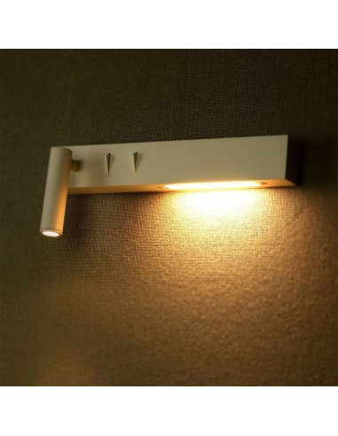 1488-Applique da Hotel per Lettura con  LED  e  Colore Bianco -4