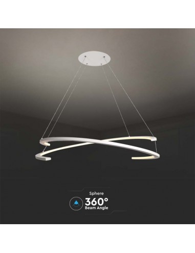 Lampadario LED a Sospensione con 2...