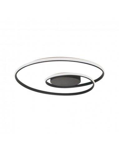 14990-Plafoniera LED  con Montaggio a Plafone TRIAC Dimmerabile Corpo Nero  -1