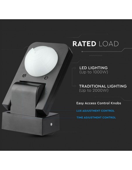 15011-Sensore di Movimento a Infrarossi Rilevamento a -5