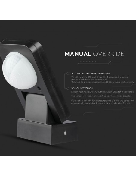 15011-Sensore di Movimento a Infrarossi Rilevamento a -7