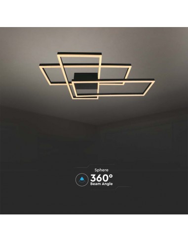Lampadario LED 47W 90x67x9cm dal...