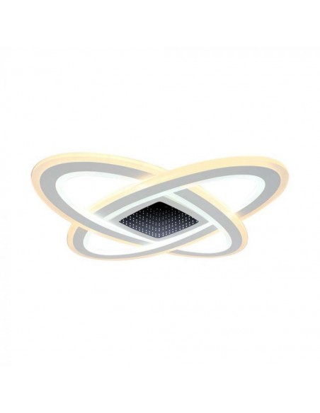 15360-Lampadario LED con Telecomando Montaggio a Plafone  d  Dimmerabile CCT -1