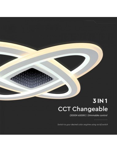 Lampadario LED con Telecomando...