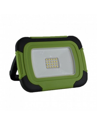 20038-Faro LED Chip Samsung  Ricaricabile con USB Colore Nero e Verde  IP-1