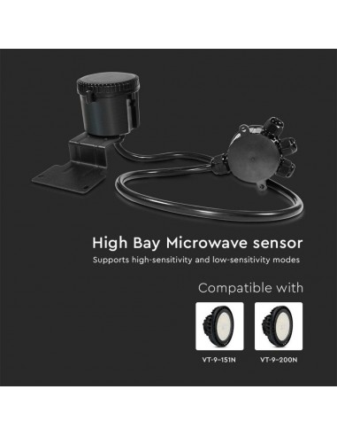 20123-Sensore Merrytek di Movimento per Campane Industriali LM/W VT--N / VT--N-5