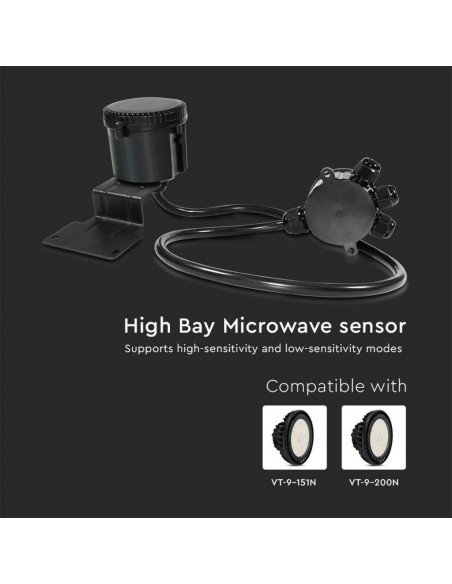 20123-Sensore Merrytek di Movimento per Campane Industriali LM/W VT--N / VT--N-5