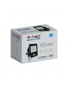 20256-Faro LED Chip Samsung  con Sensore PIR Colore Nero  -1 2