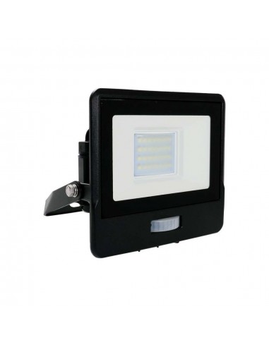 20259-Faro LED Chip Samsung  con Sensore PIR Colore Nero  -1