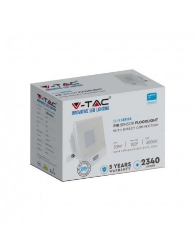 20276-Faro LED Chip Samsung  con Sensore PIR Colore Bianco  -2