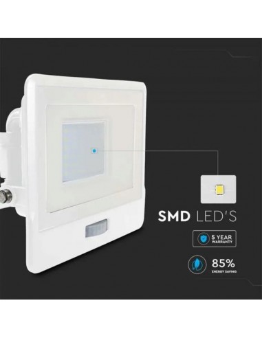 20276-Faro LED Chip Samsung  con Sensore PIR Colore Bianco  -7