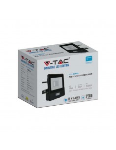 20282-Faro LED Chip Samsung  con Sensore PIR Cavo m Colore Nero  -1 2