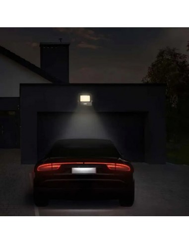 20284-Faro LED Chip Samsung  con Sensore PIR Cavo m Colore Nero  -4