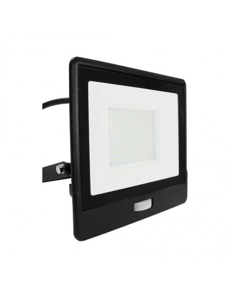 20290-Faro LED Chip Samsung  con Sensore PIR Cavo m Colore Nero  -1