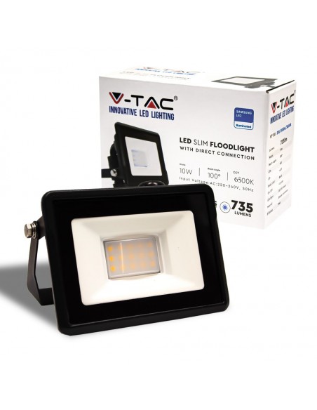 20306-Faro LED Chip Samsung  Colore Nero  -1