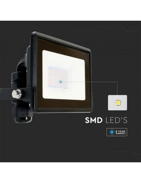 20306-Faro LED Chip Samsung  Colore Nero  -7