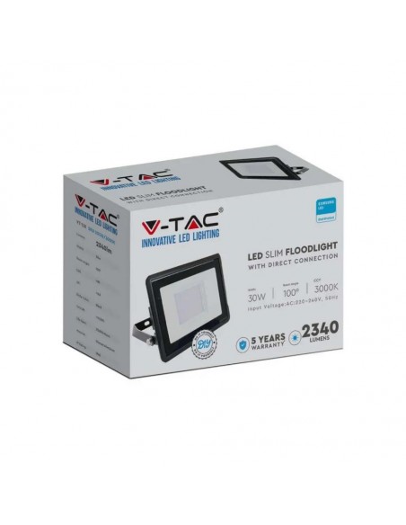 20312-Faro LED Chip Samsung  Colore Nero  -2