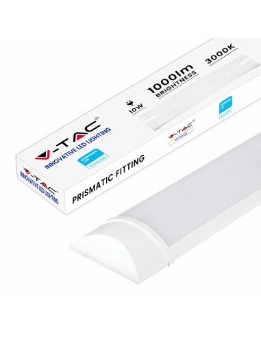 20344-Plafoniera LED Chip Samsung Prismatica  LM/W cm  IP-1