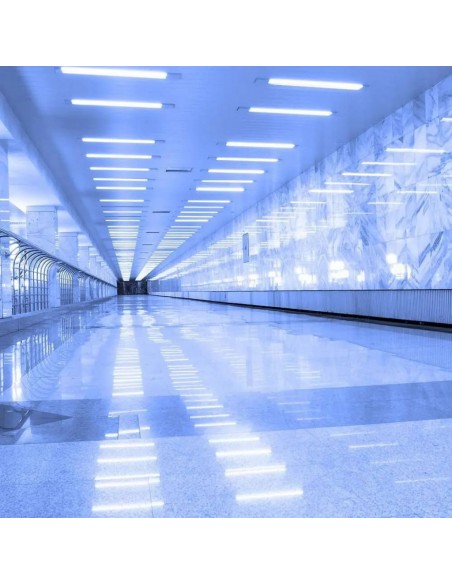 20344-Plafoniera LED Chip Samsung Prismatica  LM/W cm  IP-5