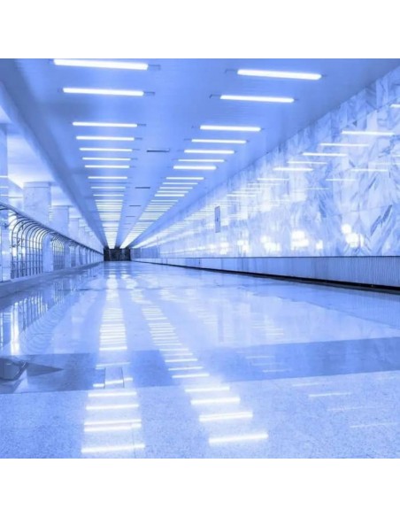 20348-Plafoniera LED Chip Samsung Prismatica  LM/W cm  IP-5