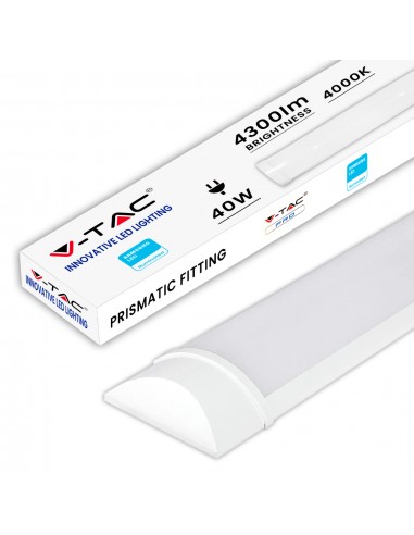 20351-Plafoniera LED Chip Samsung Prismatica  LM/W cm  IP-1