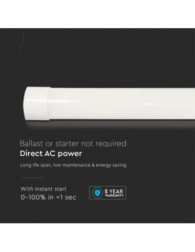 Plafoniera LED Prismatica 38W 155LM/W...