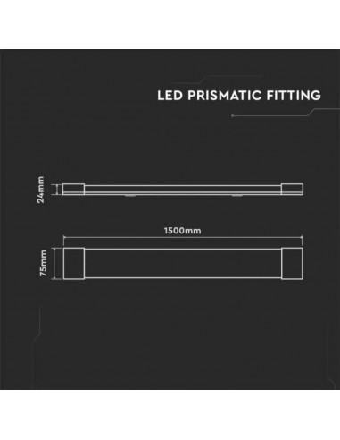20367-Plafoniera LED Prismatica  LM/W cm -3
