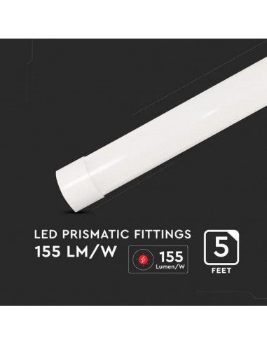 Plafoniera LED Prismatica 38W 155LM/W...