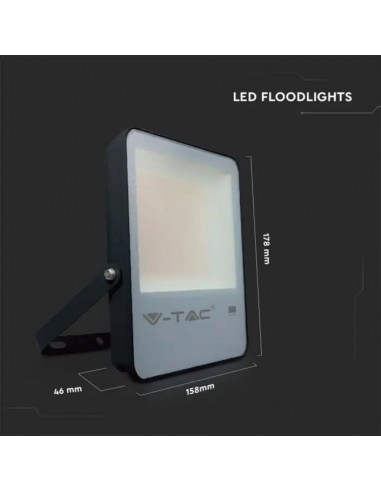 20405-Faro LED SMD Chip Samsung  LM/W Colore Nero  -3